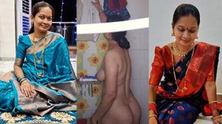 Telugu Mallu Mom Nude – Secretly Recorded Leaked