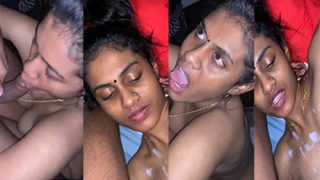 Telugu Mallu Wife Blowjob – Riding Sex With Lover Dick